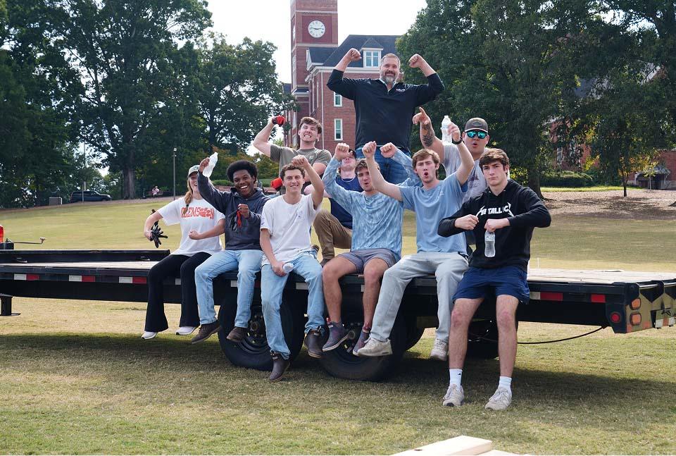 Clemson students